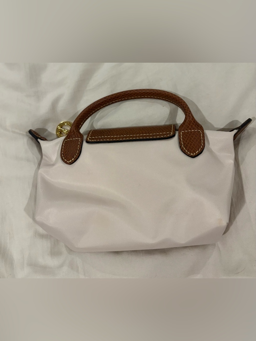 Longchamp Le Pilage Original Pouch with handle - Picture 6 of 8